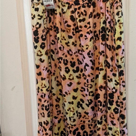 - NWT Bar III Women's Animal-Print Swim Cover-Up Maxi Dress Large - Picture 4 of 5